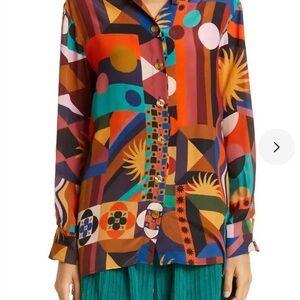 FARM tropical shapes long sleeve